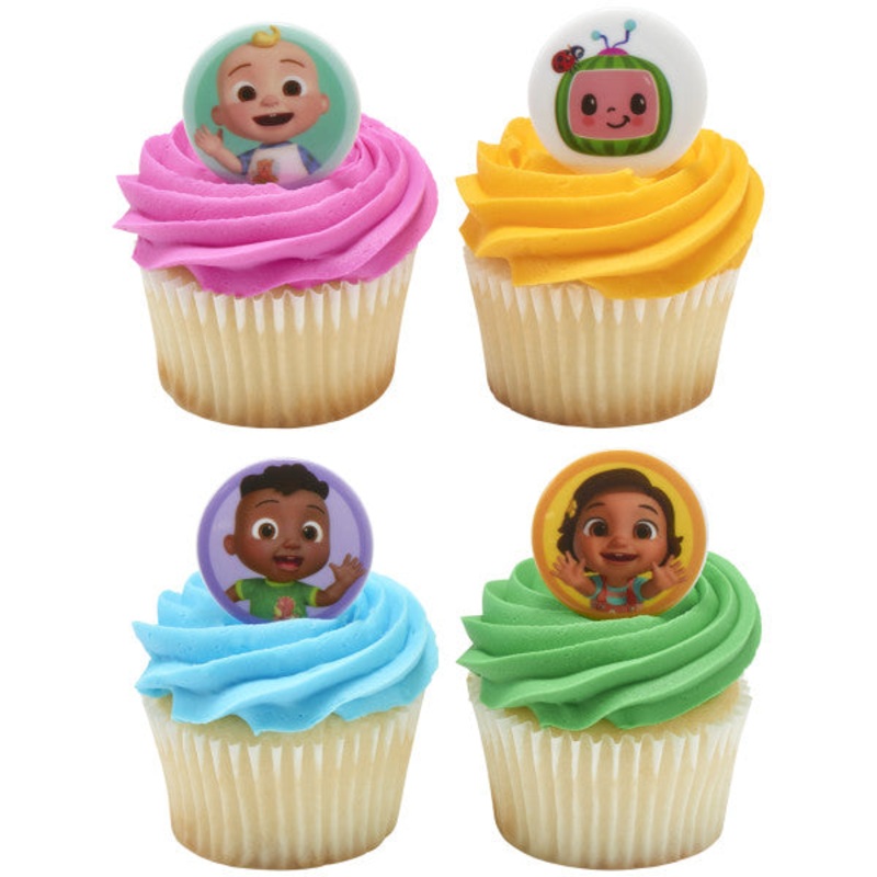 CoComelon and Friends Cupcake Rings 72