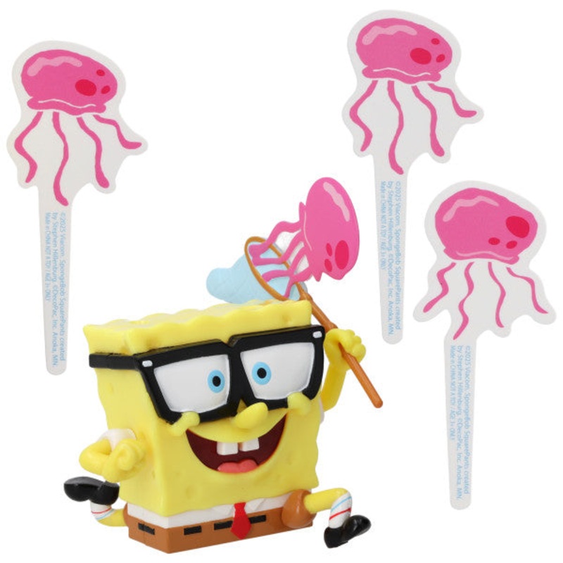 SpongeBob SquarePants Jellyfish Fields DecoSet